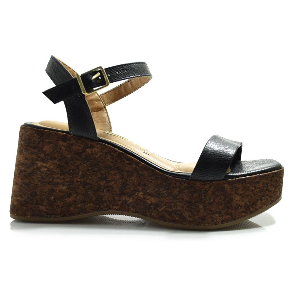 Sandália Plataforma Feminina Vizzano Preto 3