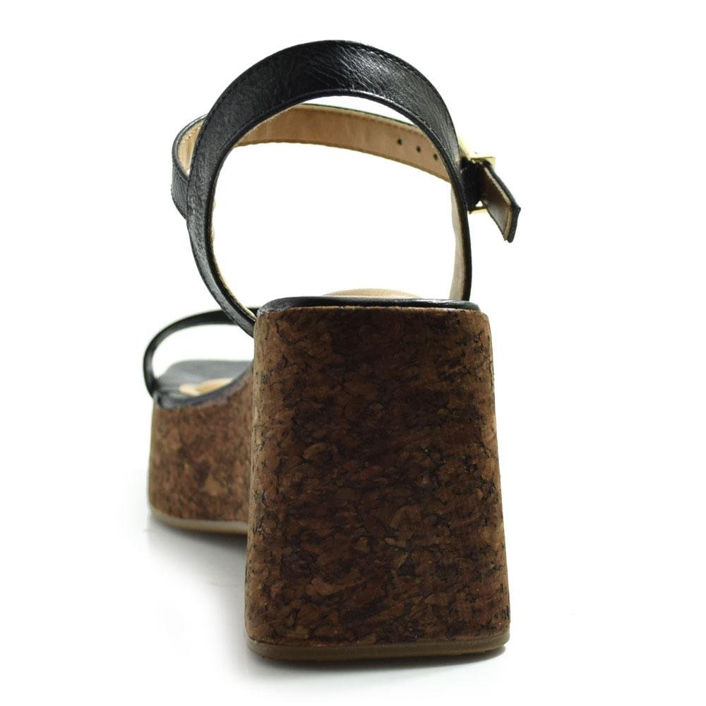 Sandália Plataforma Feminina Vizzano Preto 4