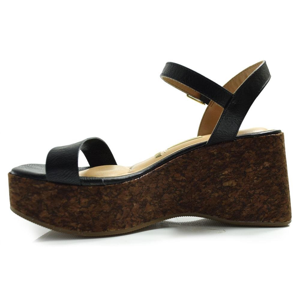 Sandália Plataforma Feminina Vizzano Preto 5