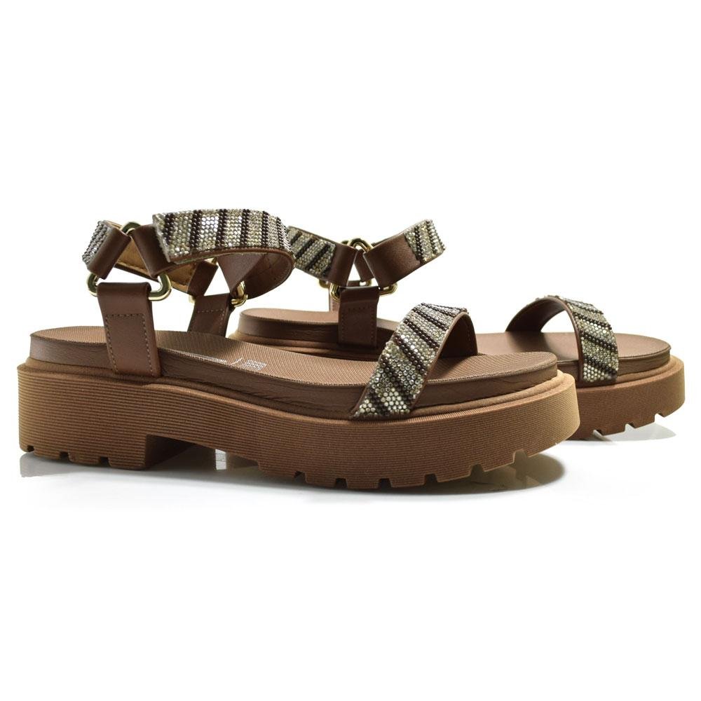 Papete Feminina Vizzano Marrom 2