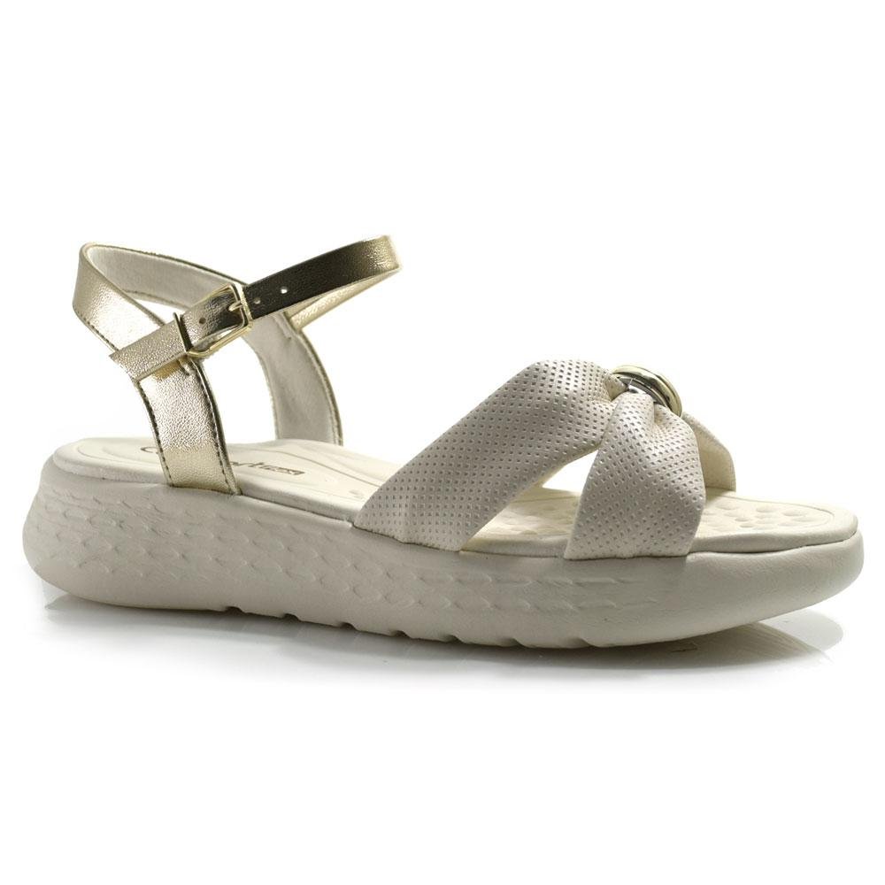 Papete Feminina Comfortflex 2547403-MET