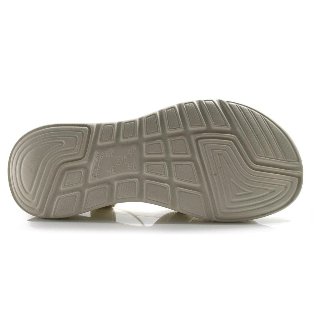 Papete Feminina Comfortflex 2547403-MET Off White 7