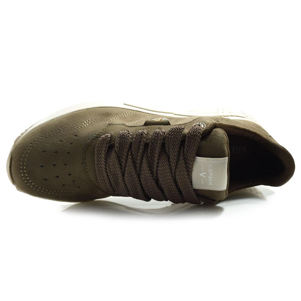 Tênis Casual Feminino Via Marte 286-001-03 Marrom 6