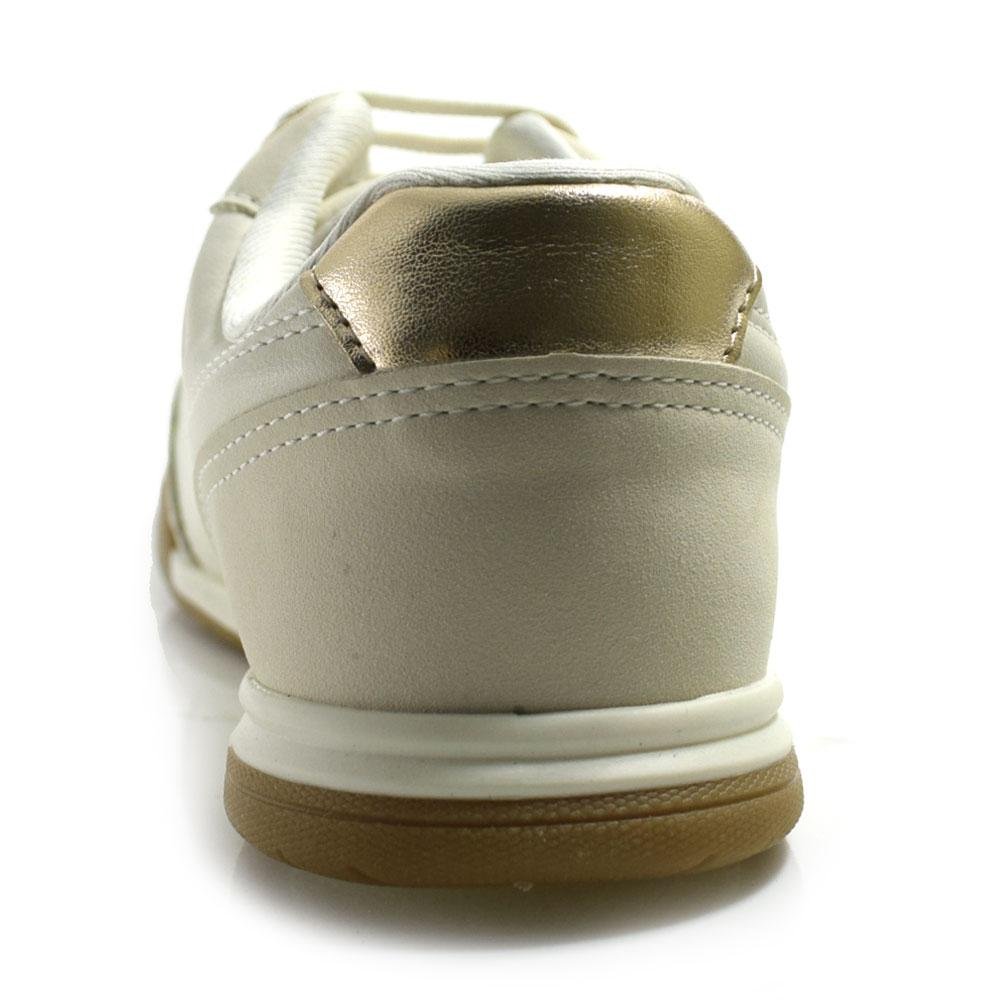 Tênis Casual Feminino Kolosh C4085 Bege 4