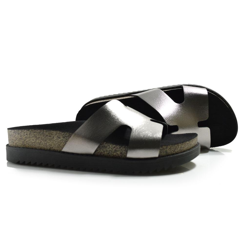 Papete Feminina Moleca 5500.100.30579 Prata 2