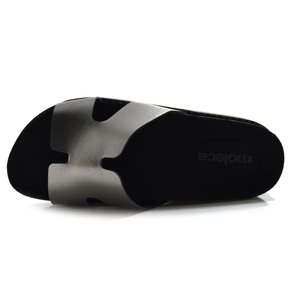 Papete Feminina Moleca 5500.100.30579 Prata 6