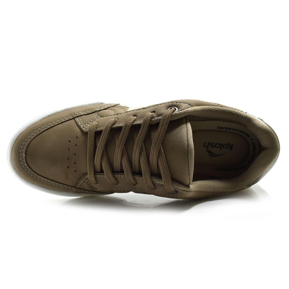 Tênis Casual Feminino Kolosh C3008B Marrom 6