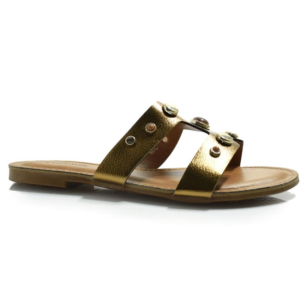 Sandália Rasteira Feminina Cazzualen 341