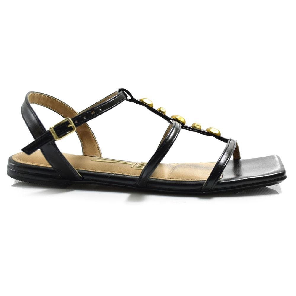 Sandália Rasteira Feminina Vizzano 6513.218.29918 Preto 3