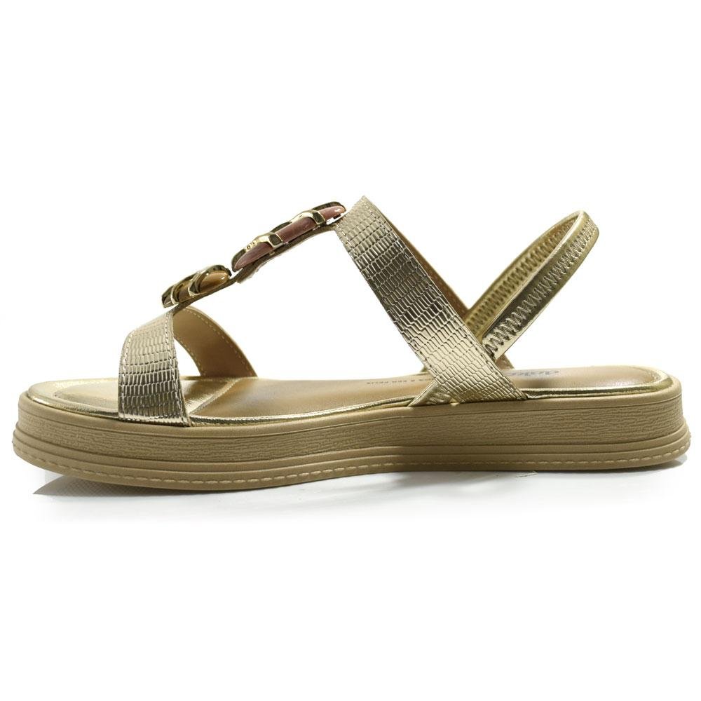 Papete Feminina Dakota Y9453 Dourado 5