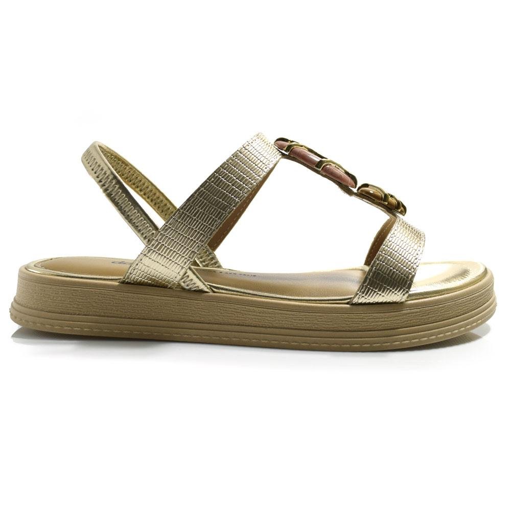 Papete Feminina Dakota Y9453 Dourado 3