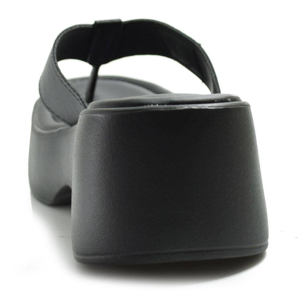 Tamanco Plataforma Feminino Dakota Y9691 Preto 4