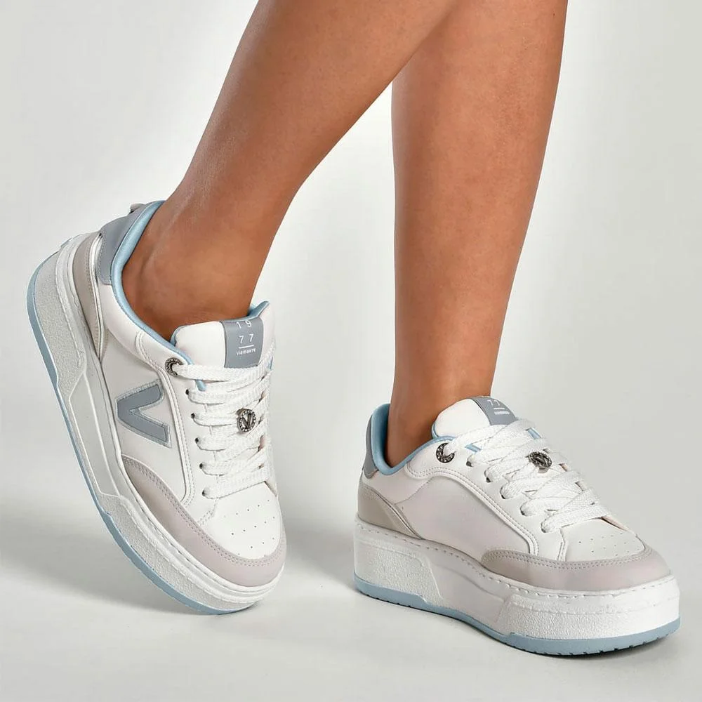 Tênis Casual Feminino Via Marte 223-011-17 Branco 2