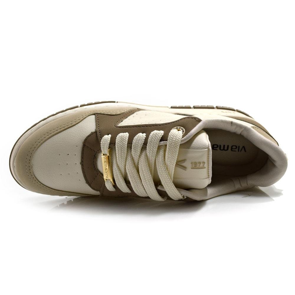 Tênis Casual Feminino Via Marte 219-002-04 Bege/Nude 6