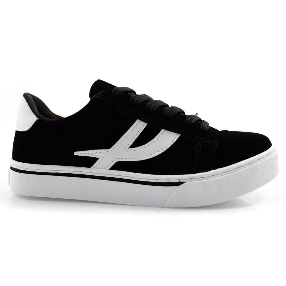 Tênis Casual Feminino Via Marte 016-012-03 Preto 3