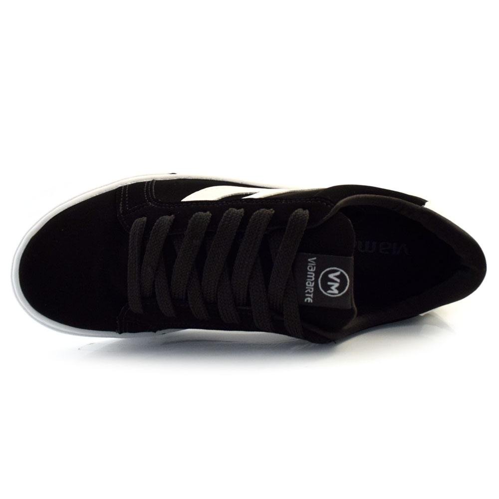 Tênis Casual Feminino Via Marte 016-012-03 Preto 6