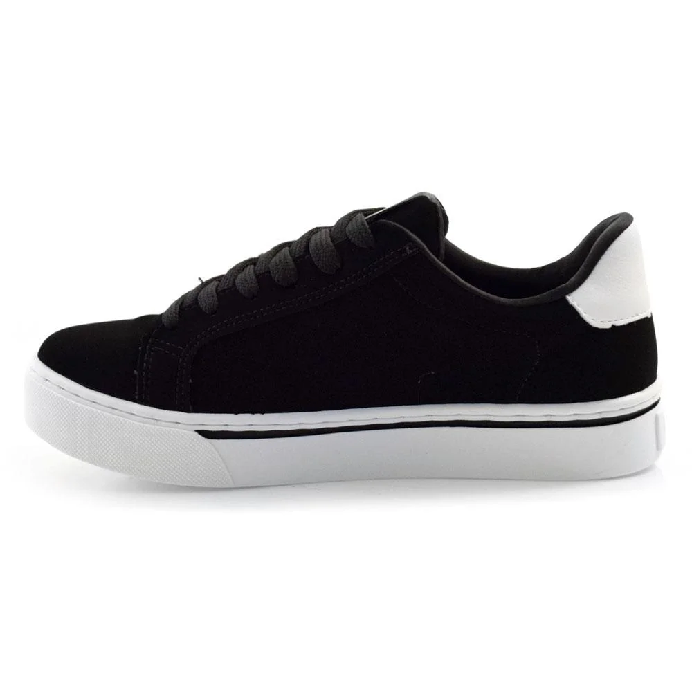 Tênis Casual Feminino Via Marte 016-012-03 Preto 5