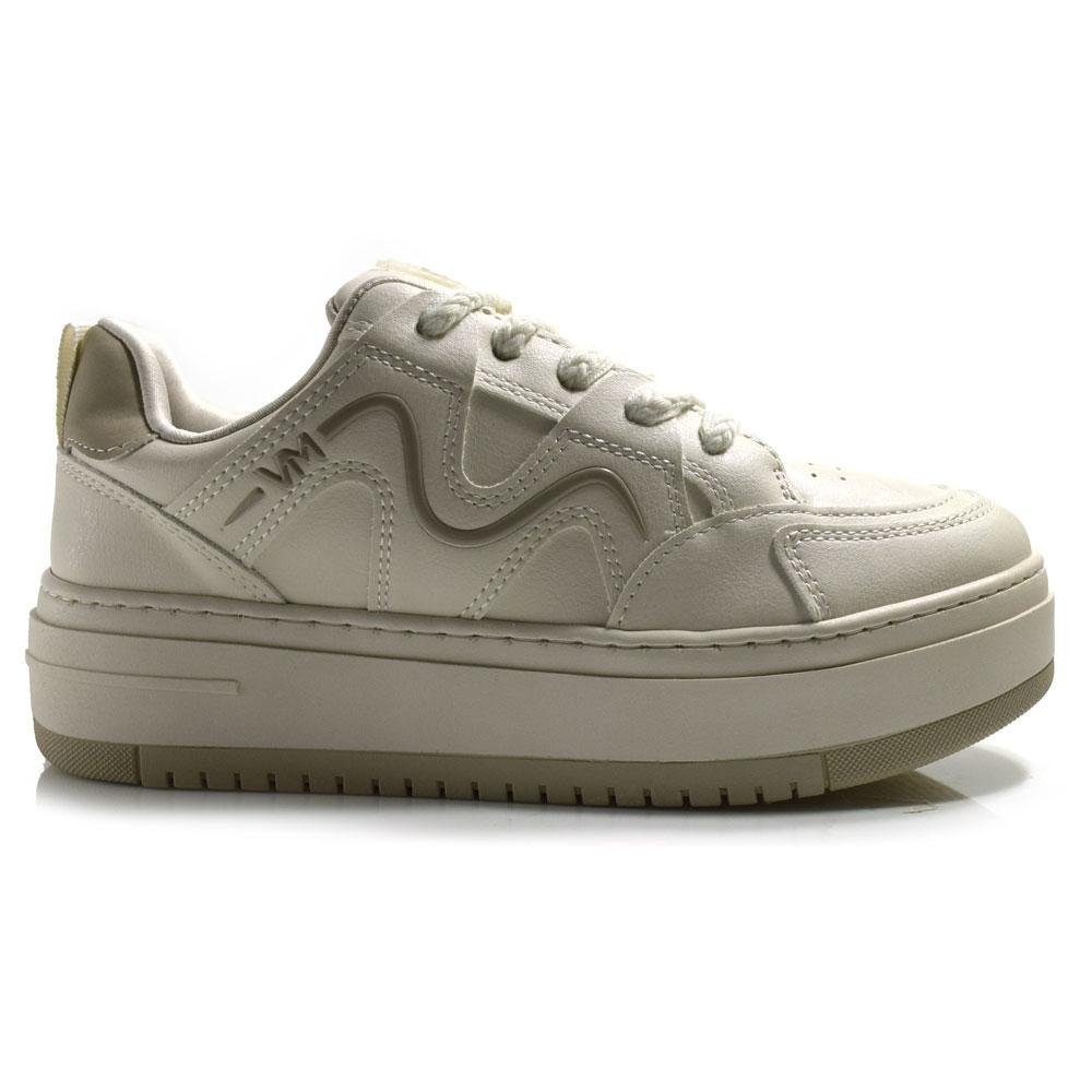 Tênis Casual Feminino Via Marte 306-002-11 Bege 3