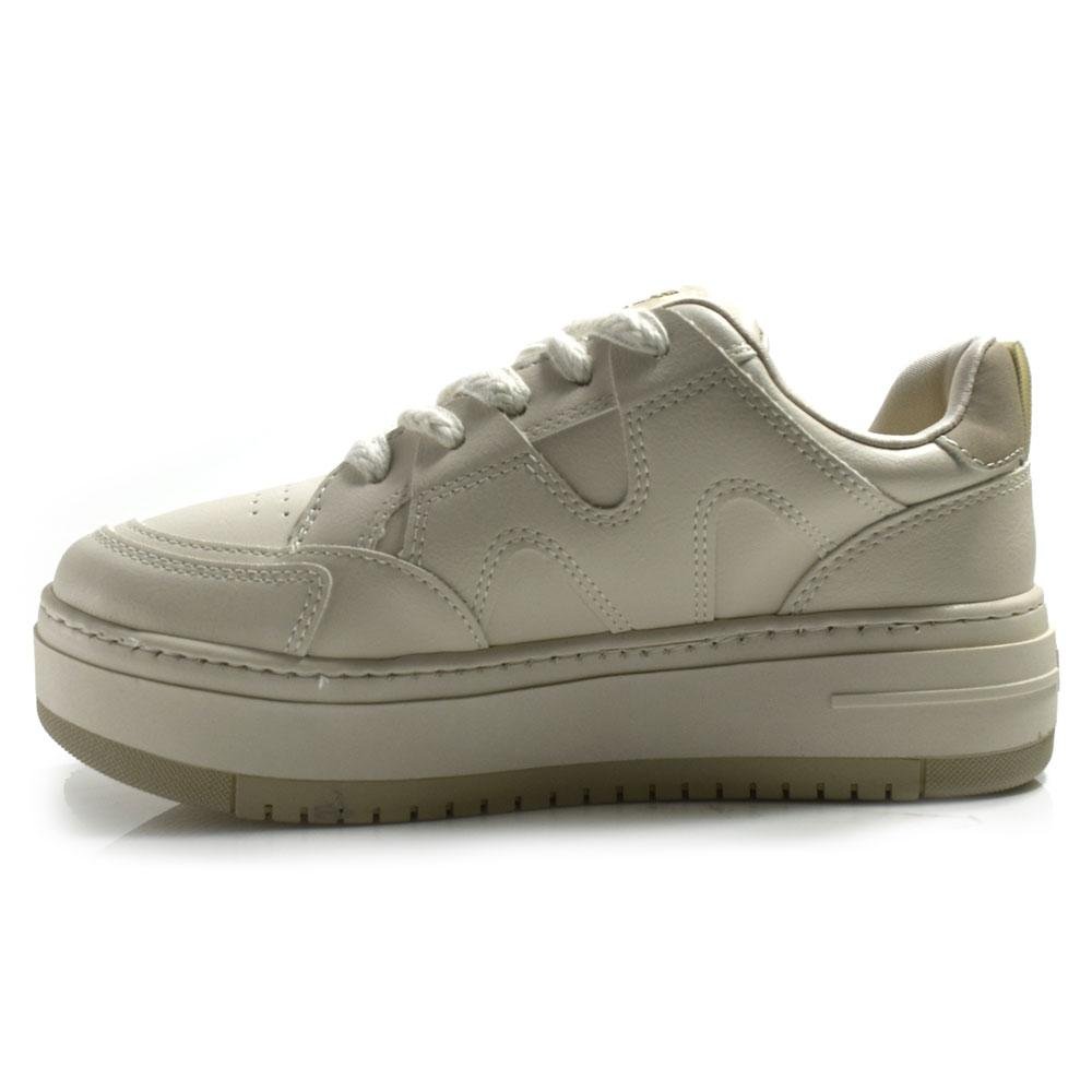 Tênis Casual Feminino Via Marte 306-002-11 Bege 5