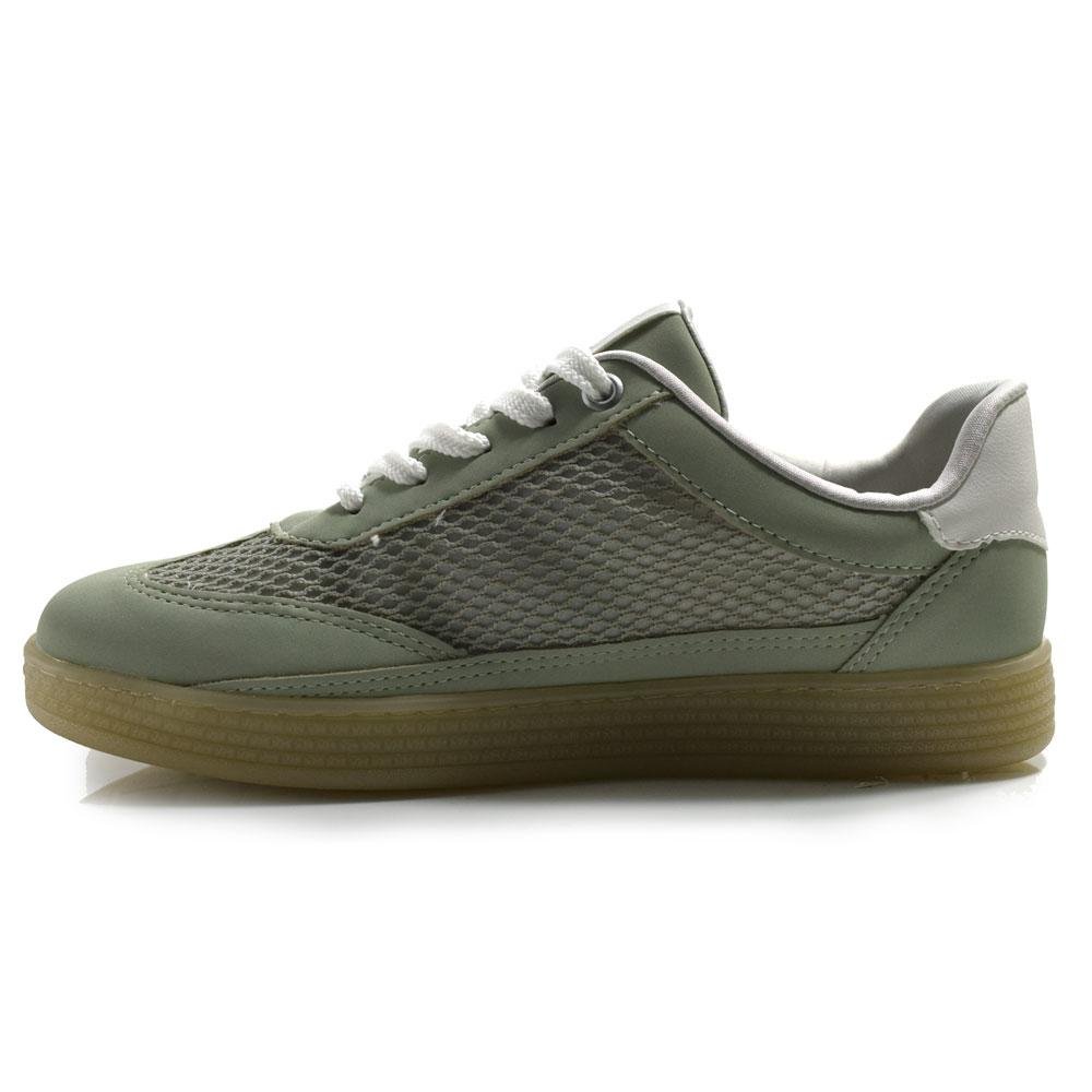 Tênis Casual Feminino Via Marte 277-006-02 Verde 5