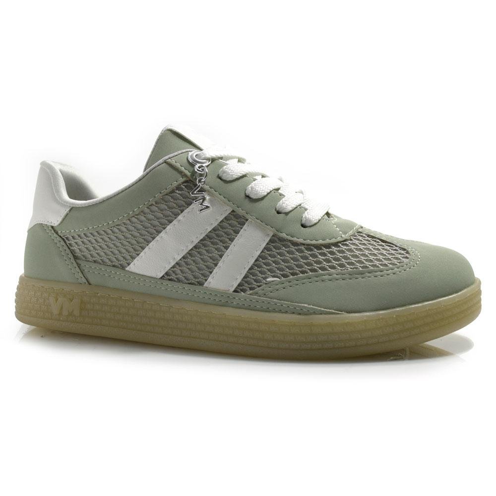 Tênis Casual Feminino Via Marte 277-006-02 Verde 1