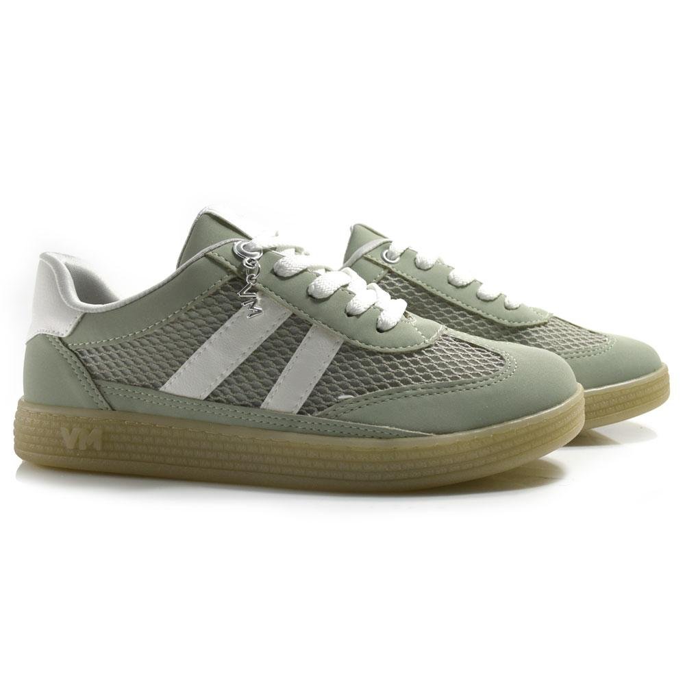 Tênis Casual Feminino Via Marte 277-006-02 Verde 2