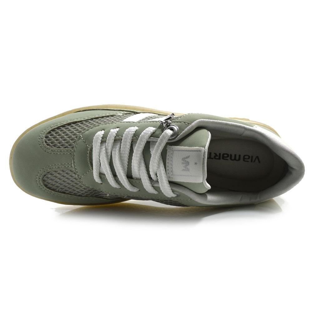 Tênis Casual Feminino Via Marte 277-006-02 Verde 6