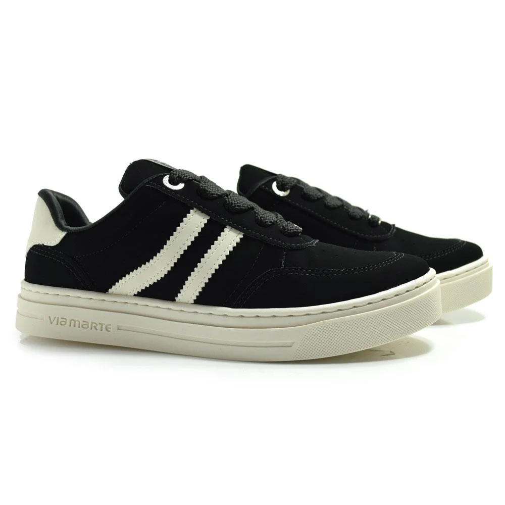 Tênis Casual Feminino Via Marte 281-001-02 Preto 2