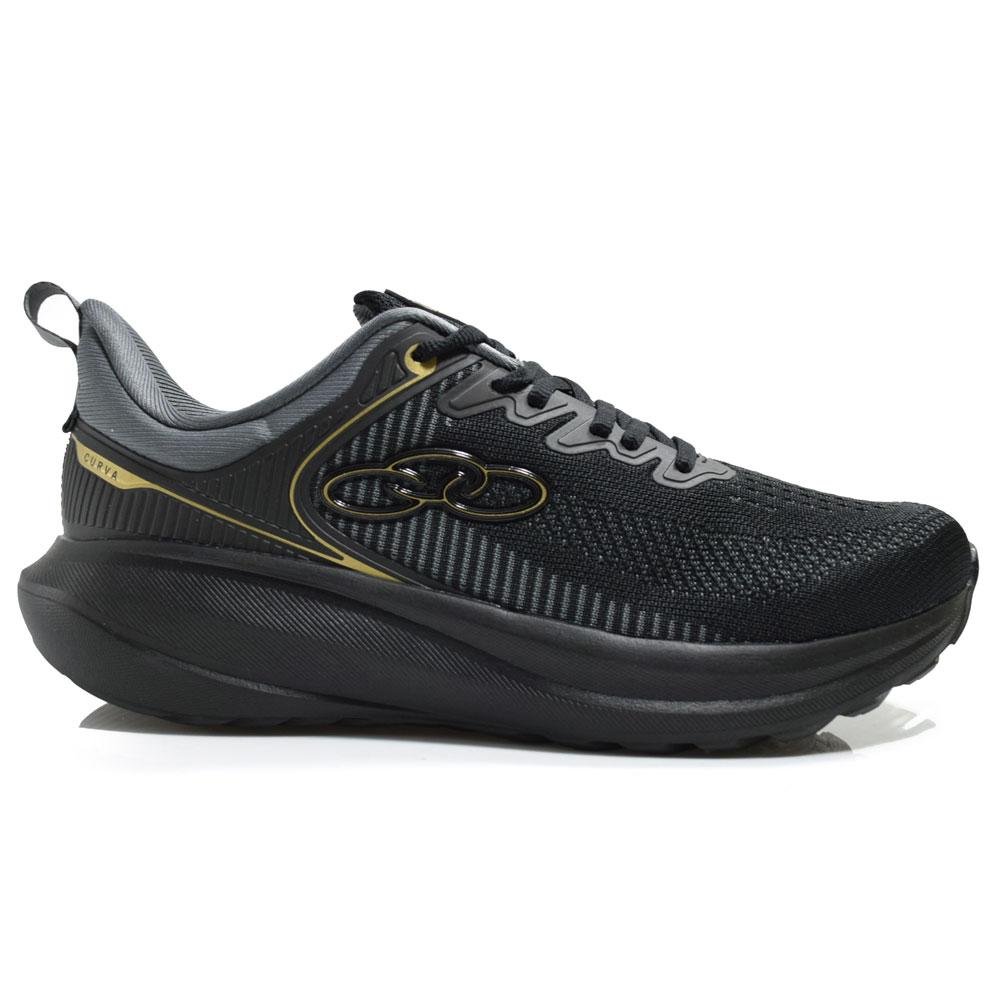Tênis Masculino Olympikus Curva 388 Preto 3
