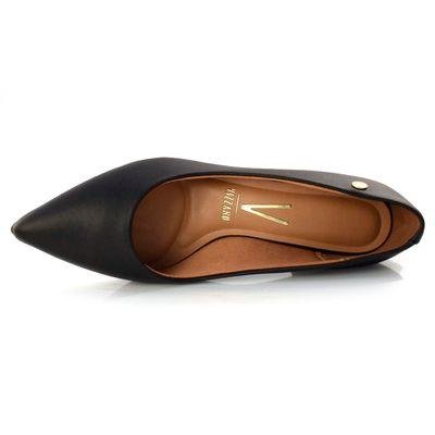 Scarpin de Salto Bloco Vizzano 1220315-7286 Preto 6