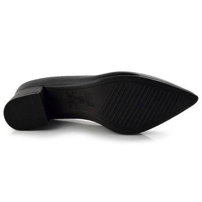 Scarpin de Salto Bloco Vizzano 1220315-7286 Preto 7