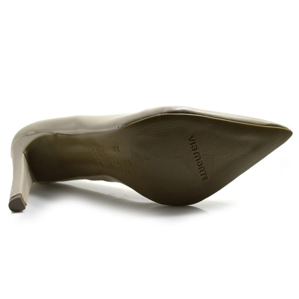 Scarpin Feminino Via Marte 045-001-01 Bege 13