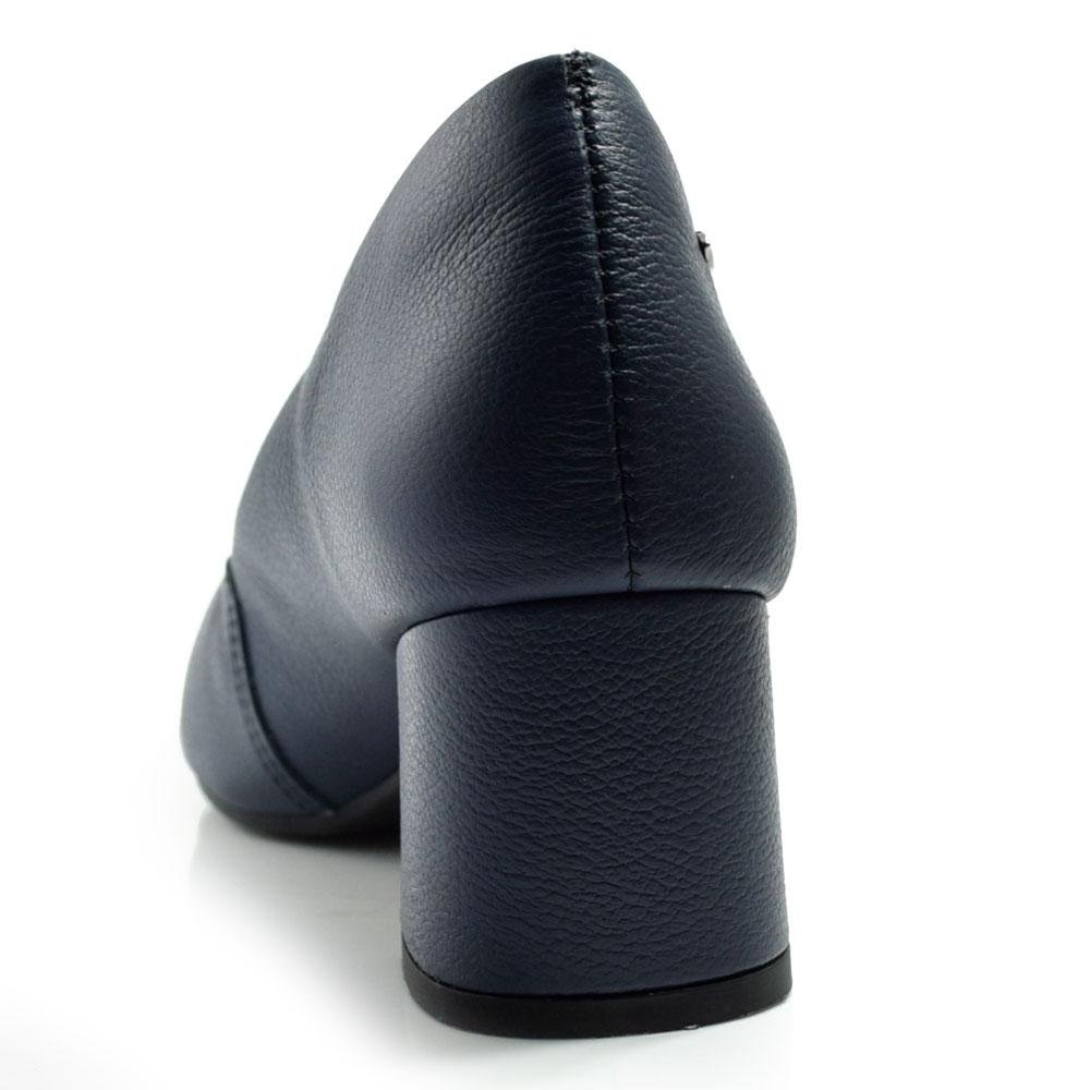 Scarpin em Couro Feminino Dakota G5181 Azul 4