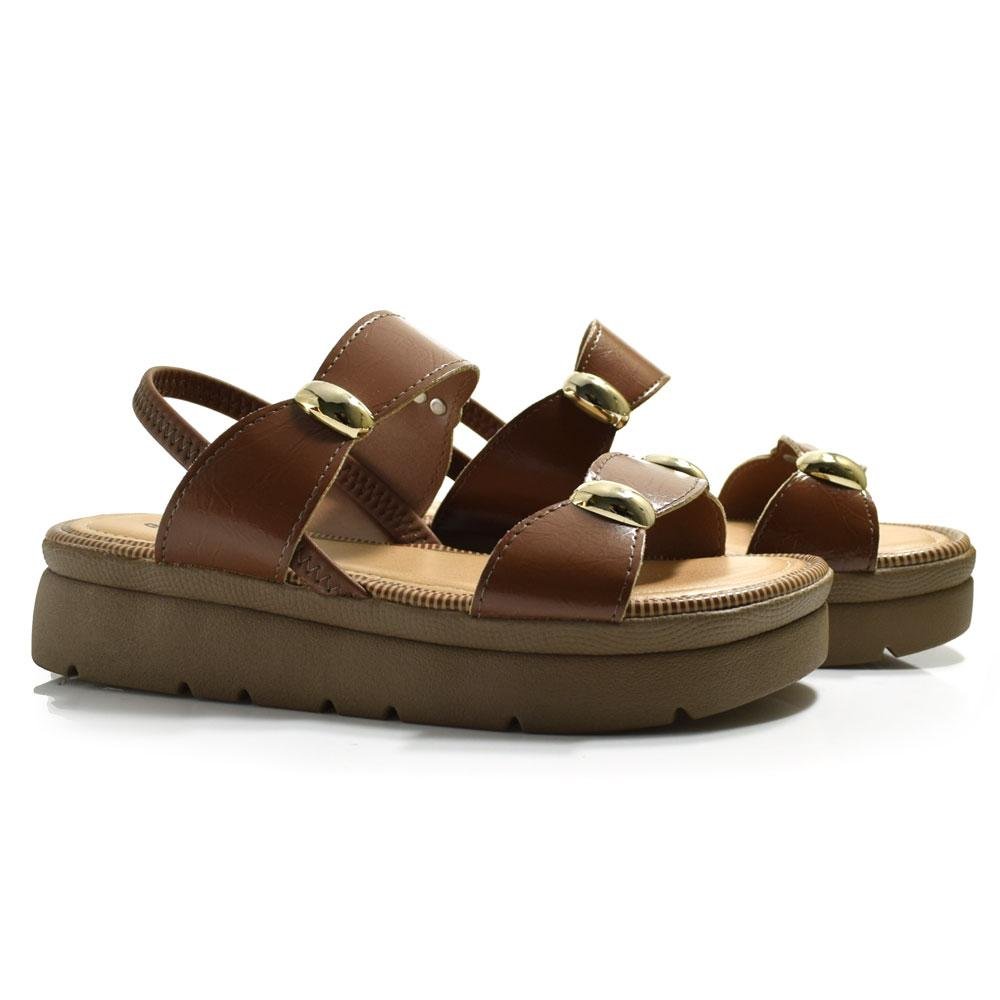 Papete Feminina Mississipi MF992 Marrom 2