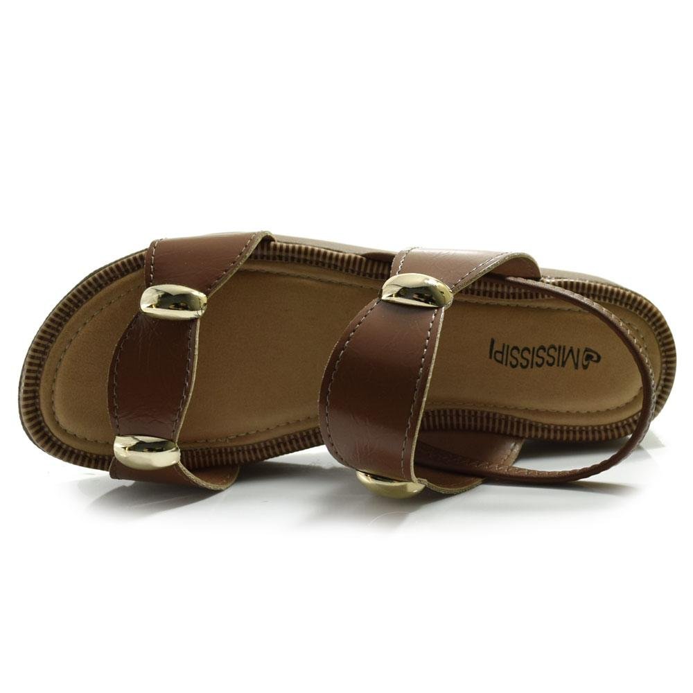 Papete Feminina Mississipi MF992 Marrom 6