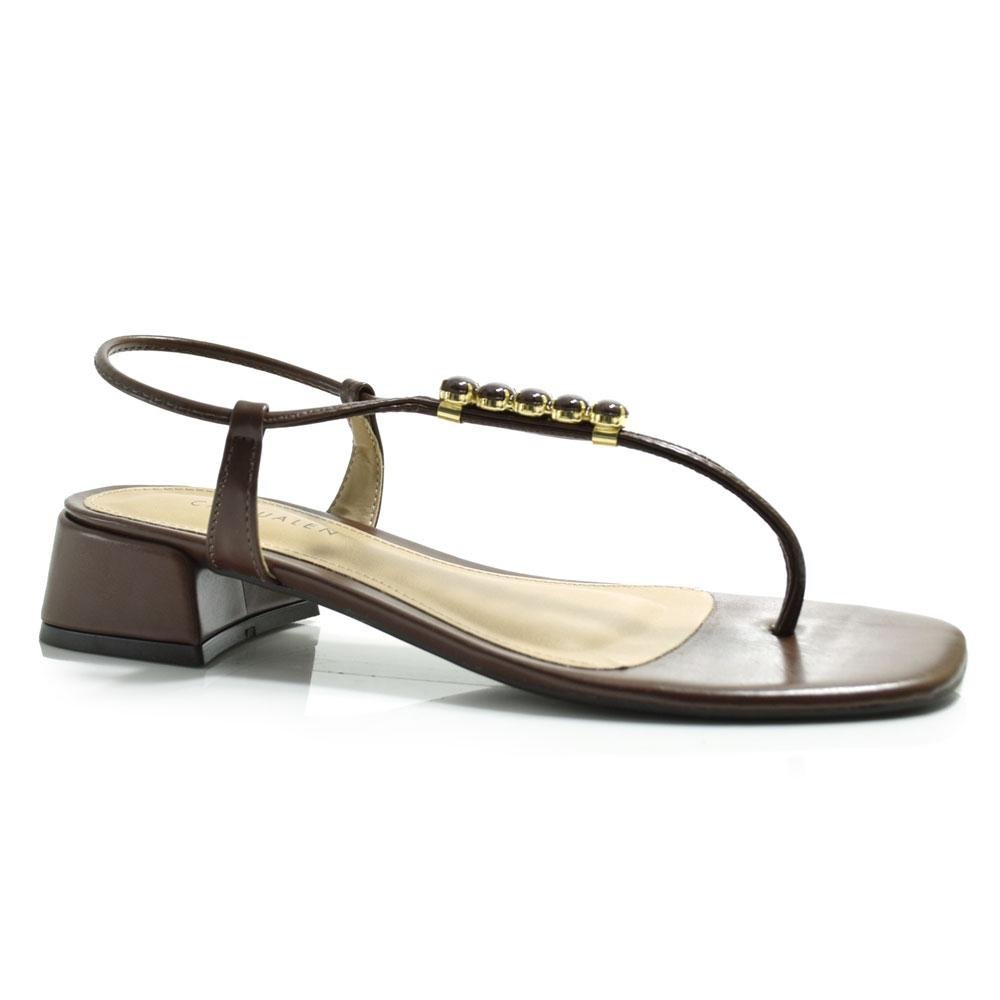 Sandália de Salto Bloco Feminina Cazzualen 45.426