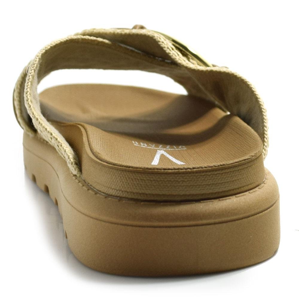 Pepete Vizzano com Tiras em X 6510.121.30577 Bege/Marrom 4