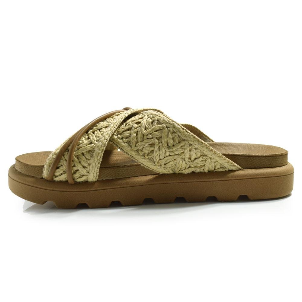 Pepete Vizzano com Tiras em X 6510.121.30577 Bege/Marrom 5