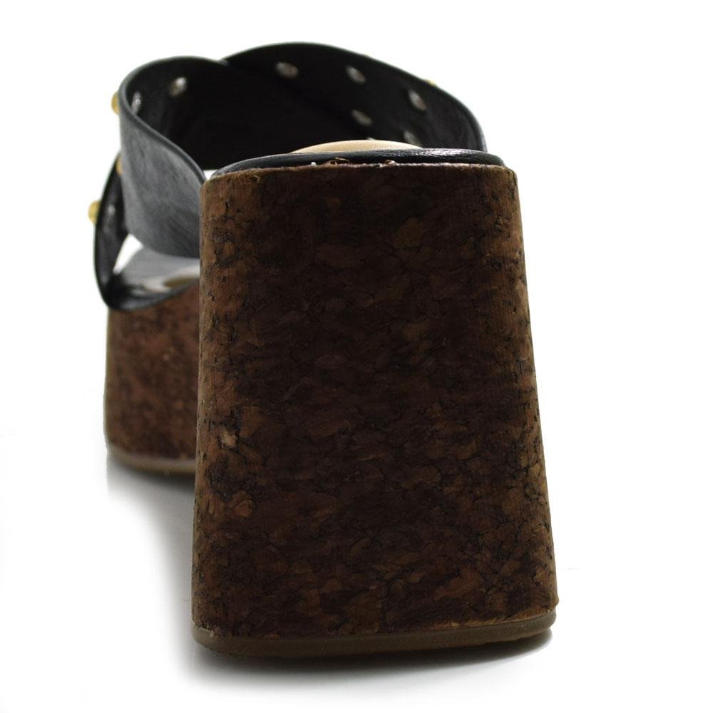 Sandália Plataforma Vizzano em X  Preto 4