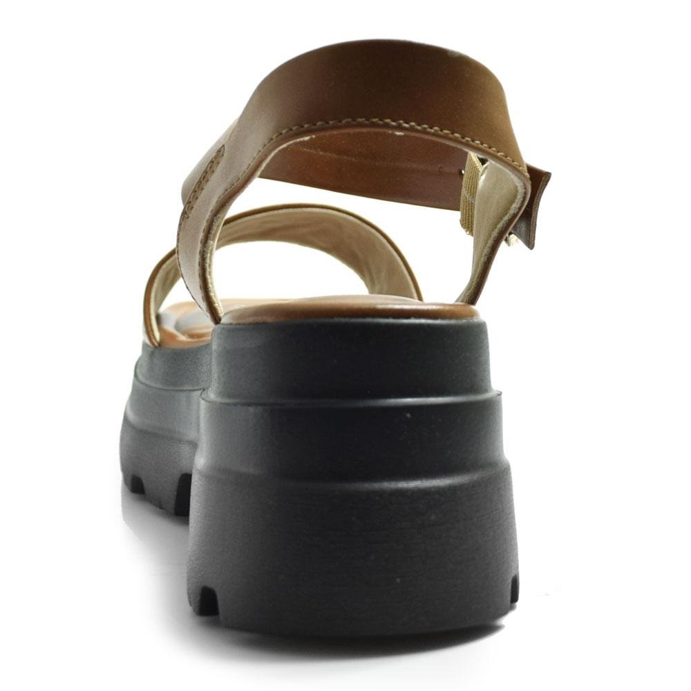 Papete Plataforma Feminina Ramarim 2542202 Marrom 4