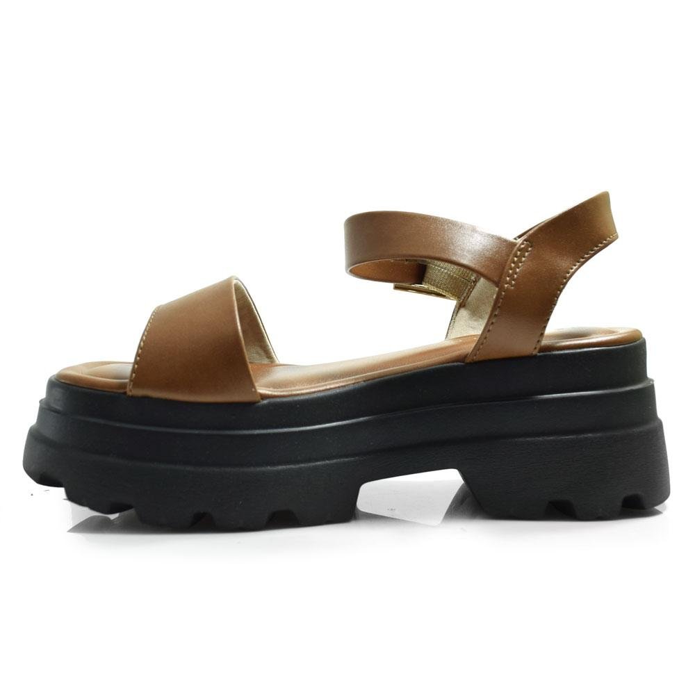 Papete Plataforma Feminina Ramarim 2542202 Marrom 5