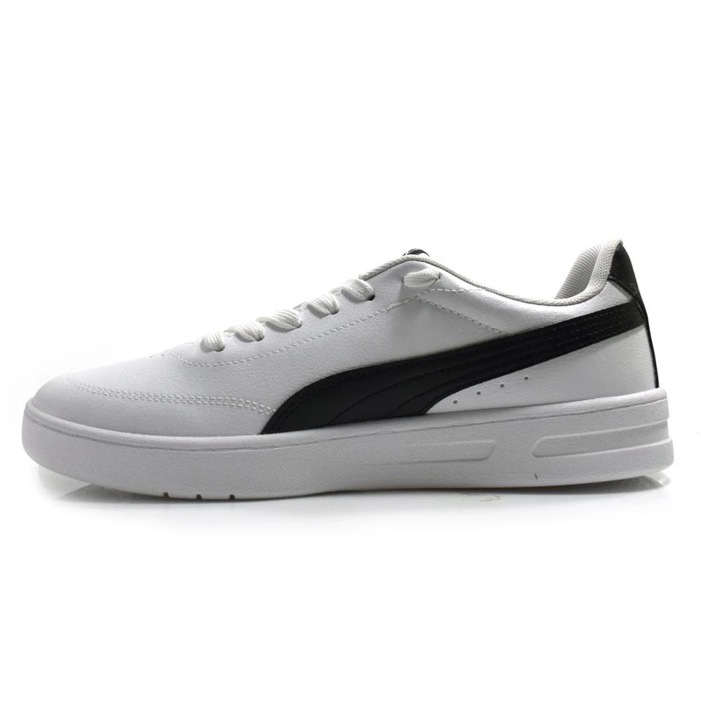 Tênis Masculino Puma Court Classic Branco/Preto 5