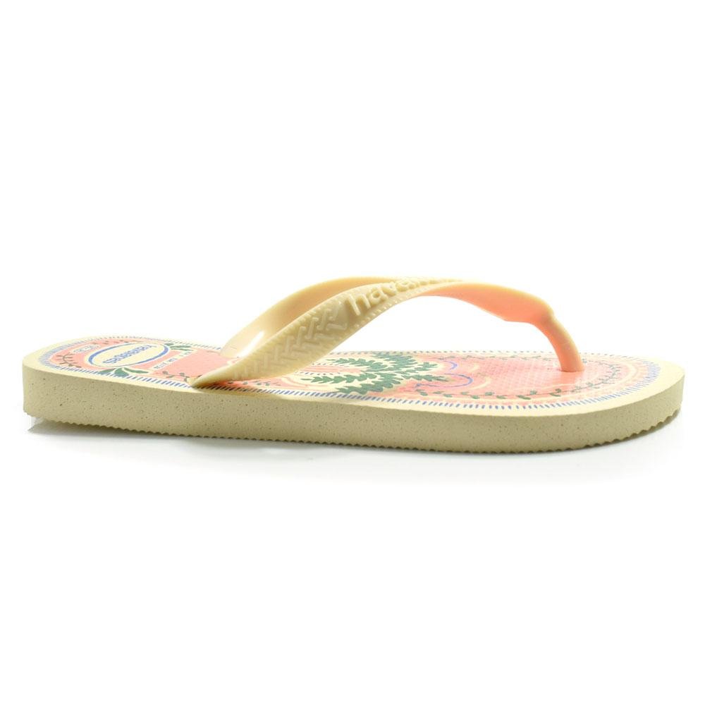Chinelo Feminino Havaianas Top Summer Vibes Original Bege 2