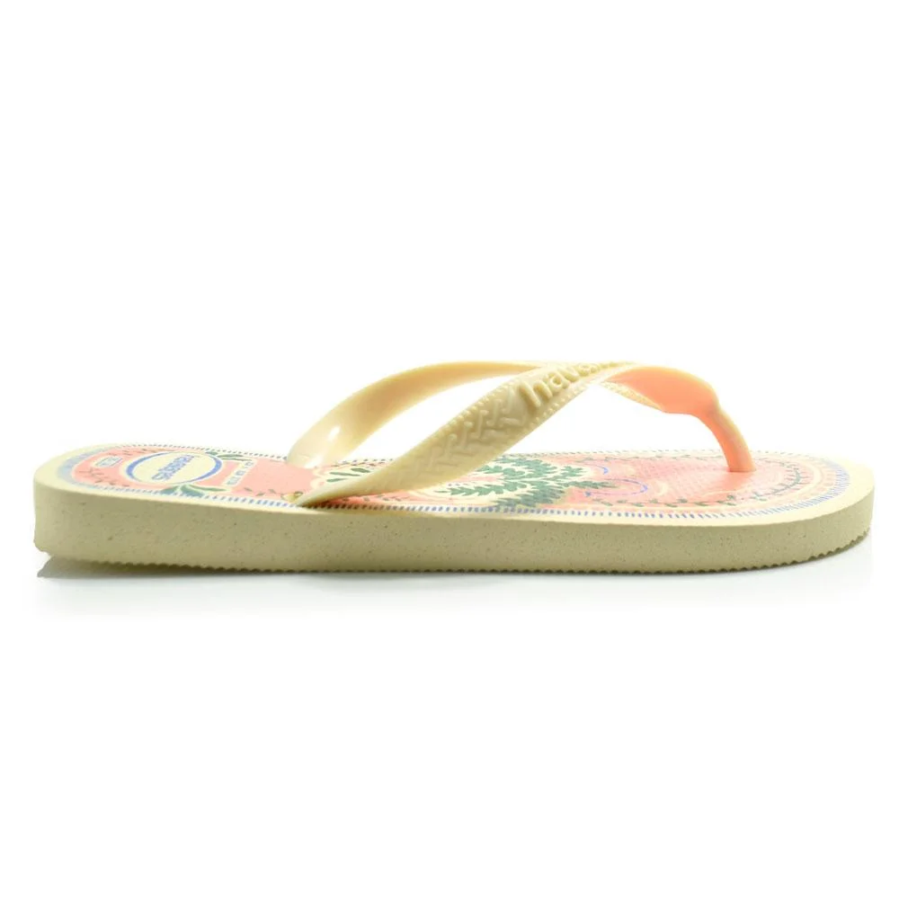 Chinelo Feminino Havaianas Top Summer Vibes Original Bege 3
