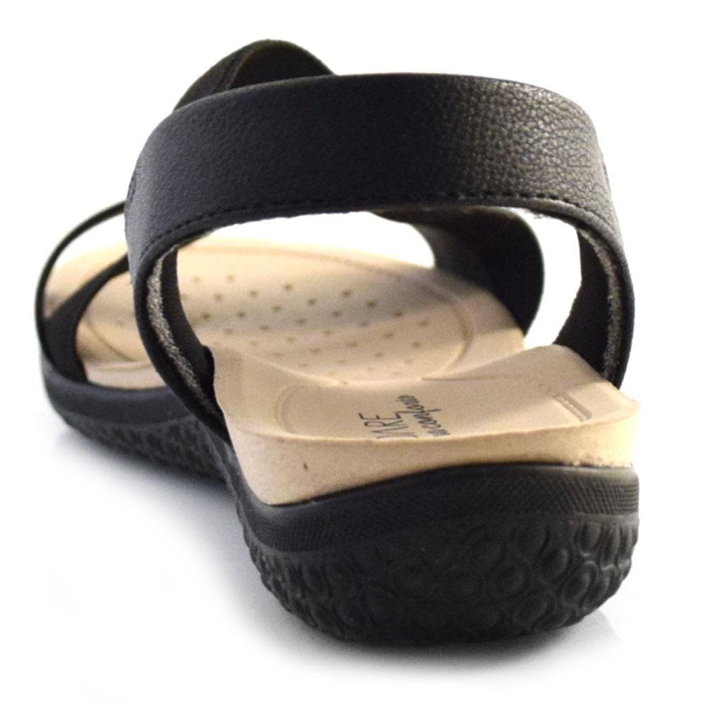 Sandália Flat Feminina Modare 7125.249.26892 Preto 4
