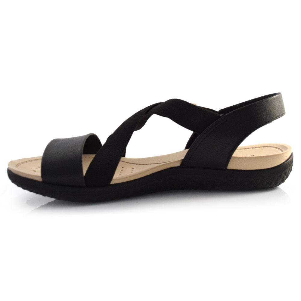 Sandália Flat Feminina Modare 7125.249.26892 Preto 5