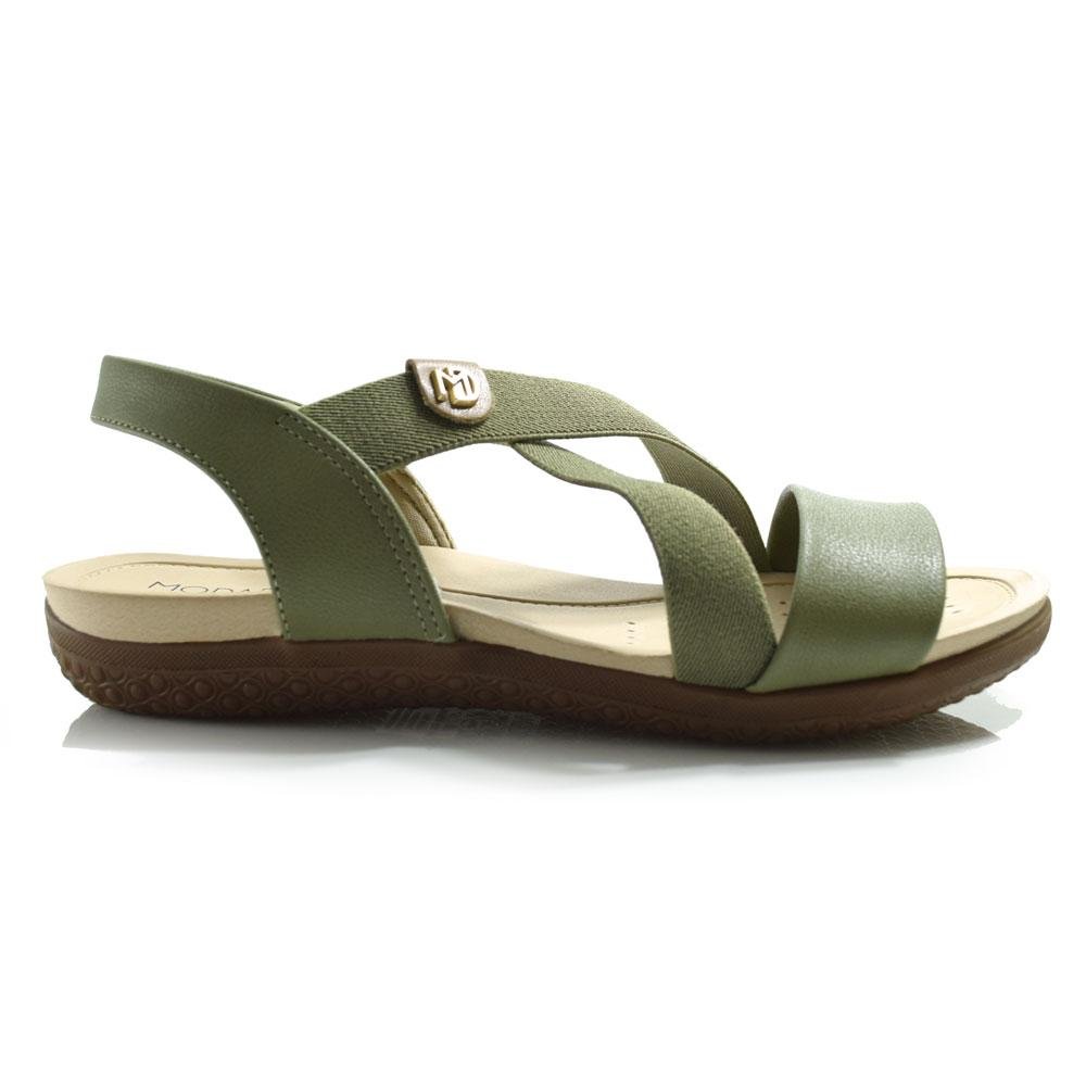 Sandália Flat Feminina Modare 7125.249.26892 Verde 3