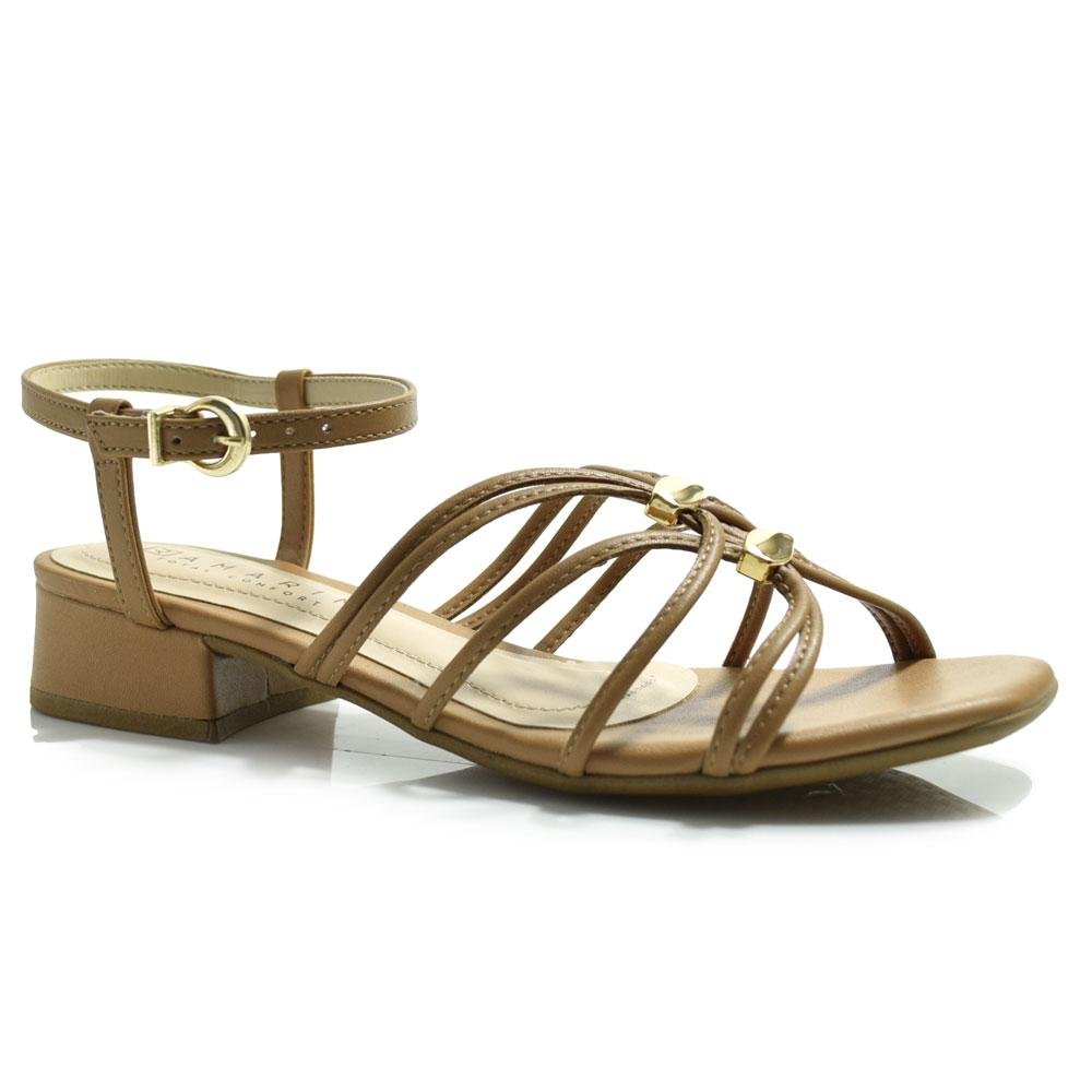 Sandália de Salto Bloco Feminina Ramarim 2548205