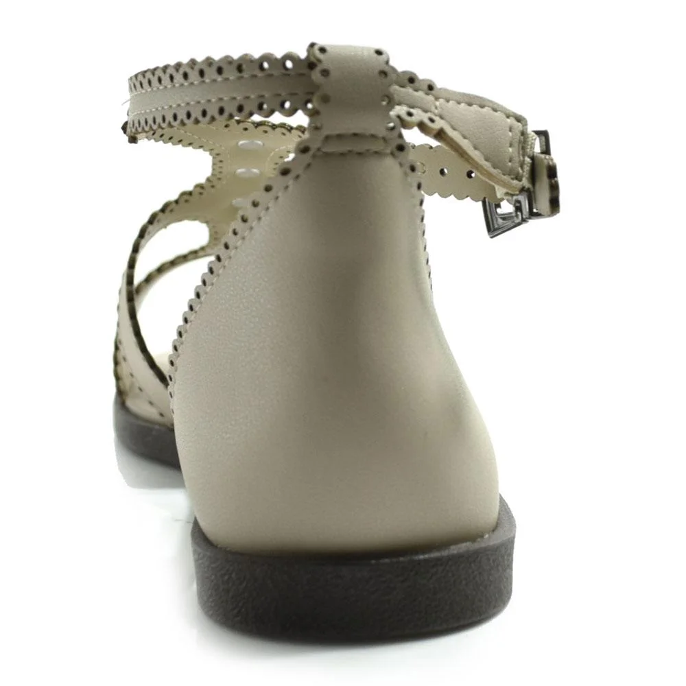 Sandália Rasteira Feminina Tanara Boho Chique T9191 Off White 4