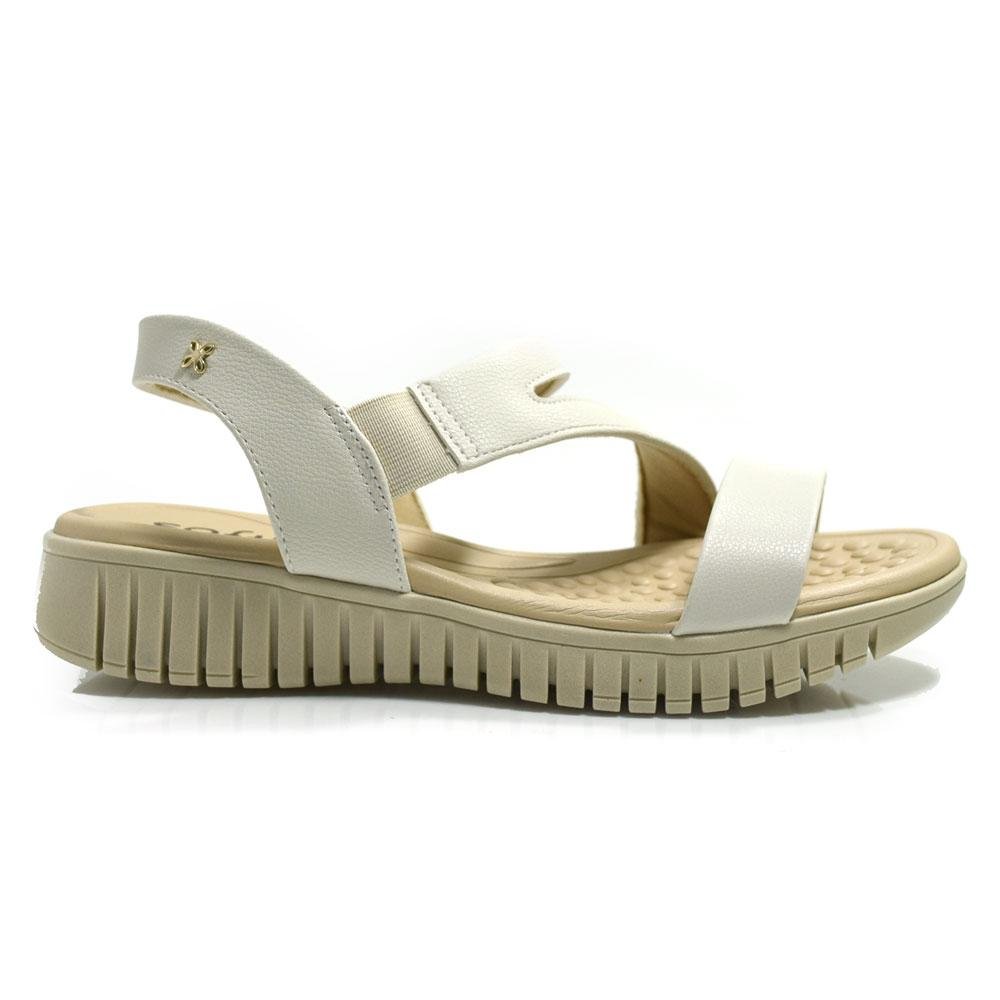 Papete Feminina Softli 10027.10305 Off White 3